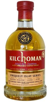 Kilchoman 2014 Ex-Bourbon + Calvados Finish 55.3% 700ml