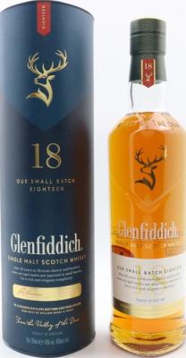 Glenfiddich 18yo Sherry & Bourbon Casks 40% 700ml