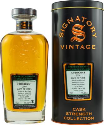 Caperdonich 2000 SV Cask Strength Collection Hogshead 55% 700ml