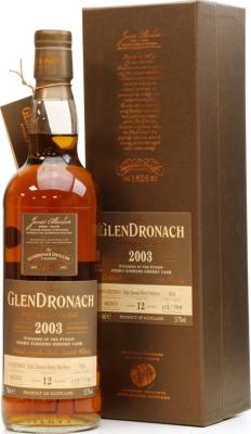 Glendronach 2003 Single Cask Batch 12 #934 53.7% 700ml