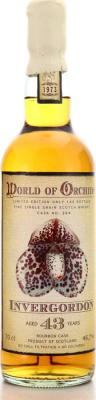 Invergordon 1973 JW World of Orchids 43yo Bourbon Cask #504 46.7% 700ml