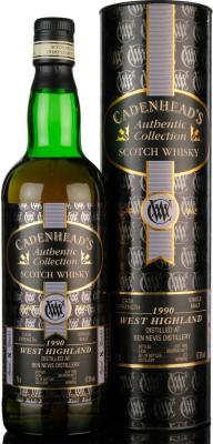 Ben Nevis 1990 CA Authentic Collection Bourbon Cask 67.9% 700ml