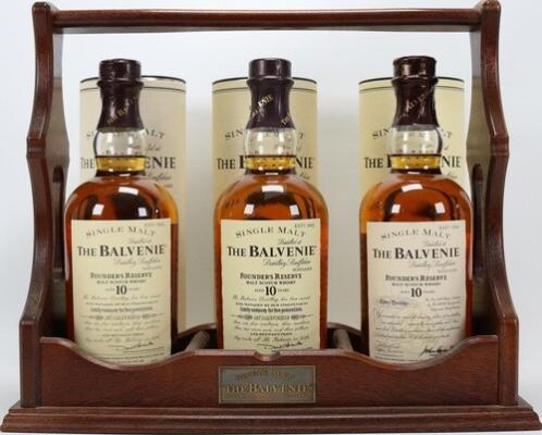 Balvenie Founder's Reserve 10yo 3 bottles SET 700ml