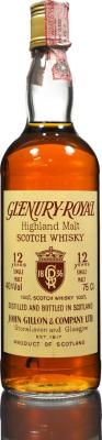 Glenury Royal 12yo JG&C 40% 750ml