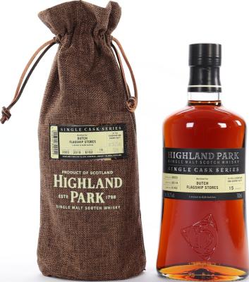 Highland Park 2003 Single Cask Series #6162 Dutch Flagship Stores 58.2% 700ml