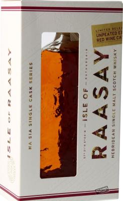 Raasay Nas Peated Na Sia Single Cask Series 1st Fill Bordeaux Red Wine Bresser & Timmer 61.5% 700ml