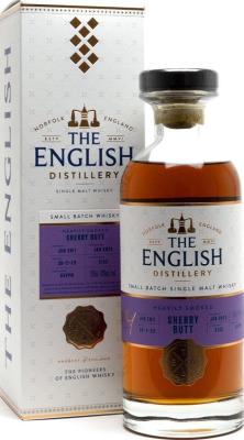 The English Whisky 2011 Small Batch Release Heavily Smoked Sherry Butt 46% 700ml