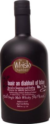 buair an diabhail of Islay Special ex Sauternes cask bottling #1 Awico Switzerland 56.1% 500ml