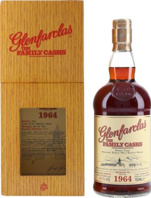 Glenfarclas 1964 The Family Casks Release VII Sherry Butt #4719 48.5% 700ml