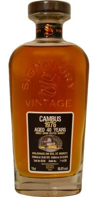 Cambus 1976 SV Cask Strength Collection #63182 59.8% 700ml