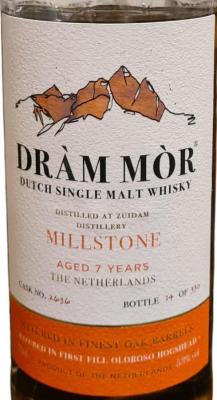 Millstone 7yo DMor 1st Fill Oloroso Hogshead 57% 700ml