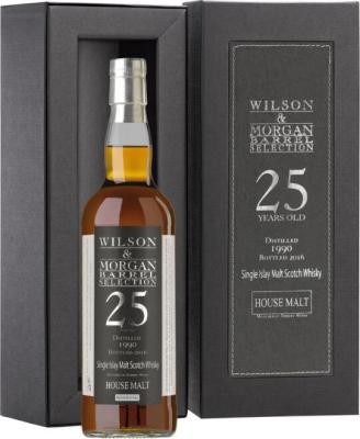 Wilson & Morgan 1990 House Malt Half of Butt #55 25yo 54.2% 700ml