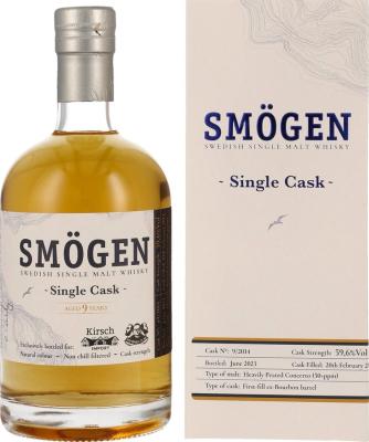 Smogen 2014 Single Cask 1st Fill Ex-Bourbon Barrel Kirsch Import 59.6% 500ml