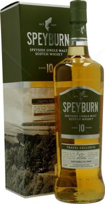 Speyburn 10yo Speyside Single Malt Scotch Whisky Travel Retail Exclusive 46% 1000ml