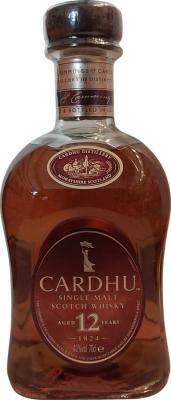 Cardhu 12yo The Cummings of Cardhu 40% 700ml