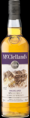 McClelland's Highland Single Malt Scotch Whisky 40% 750ml