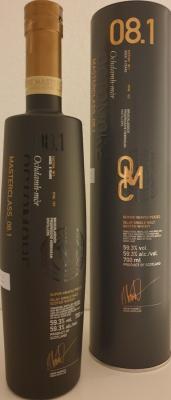 Octomore Edition 08.1 Masterclass 167 PPM 1st Fill American Oak Casks 59.3% 700ml