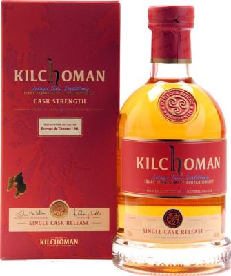 Kilchoman 2010 Single Cask Release 323/2010 Bresser & Timmer 63.7% 700ml