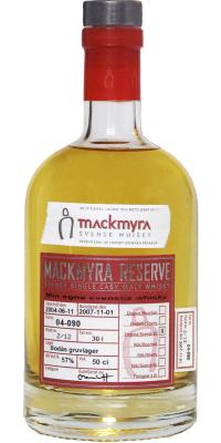 Mackmyra 2004 Reserve Elegant Svensk Ek 04-090 57% 500ml