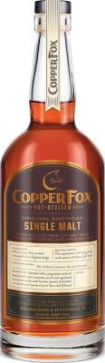 Copper Fox 2017 Bourbon 66.1% 750ml