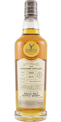 Inchgower 2005 GM Connoisseurs Choice Cask Strength Refill Sherry Hogshead #300412 55.1% 700ml