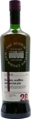 Cameronbridge 1988 SMWS G4.12 Donuts waffles and pecan pie 28yo 53.7% 700ml