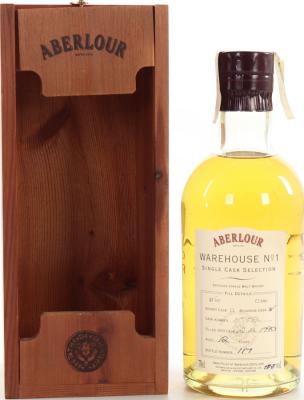 Aberlour 1990 Warehouse #1 Single Cask Selection #11552 58.8% 700ml