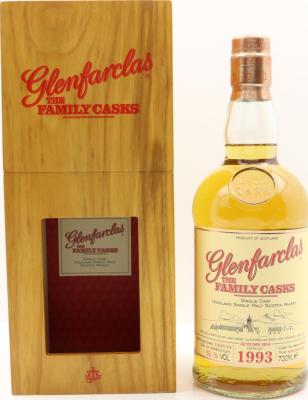 Glenfarclas 1993 The Family Casks Release A14 Refill Sherry Butt #1614 59.1% 700ml