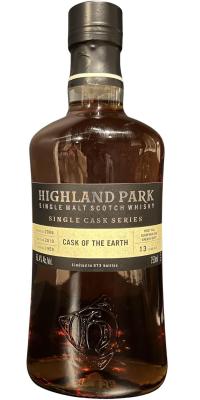 Highland Park 2006 Single Cask Series 1st Fill European Oak Sherry Butt 1959 Cask of the earth 61.4% 750ml