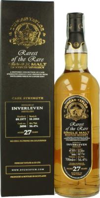 Inverleven 1977 DT Rarest of the Rare #3098 56.4% 700ml