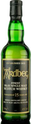 Ardbeg 15yo Guaranteed Finest Islay Single Malt Quintessential Islay Box 43% 500ml