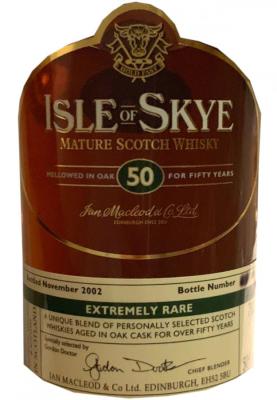 Isle of Skye 50yo IM 50% 700ml