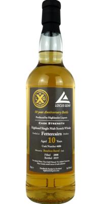 Fettercairn 2008 HiLi Single Cask Bottling Series Bourbon Barrel 4606 10th Anniversary: Trailblazing Locus Gear 56.5% 700ml