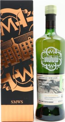 Glen Scotia 2014 SMWS Distillery 93 Rare Release Lock stock and two smoking funnels 1st Fill Ex-Bourbon Barrel Campbeltown Malts Festival 2023 60.2% 700ml