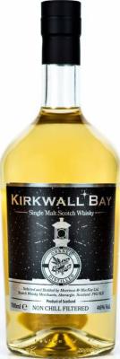 Kirkwall Bay Single Malt Scotch Whisky MMcK Regional Single Malts 46% 700ml