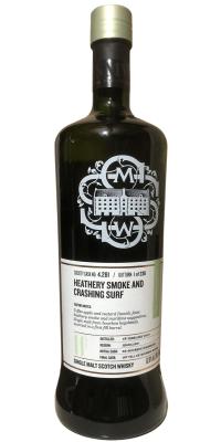 Highland Park 2010 SMWS 4.281 Heathery smoke and crashing surf 1st Fill Ex-Bourbon Barrel 62.8% 750ml