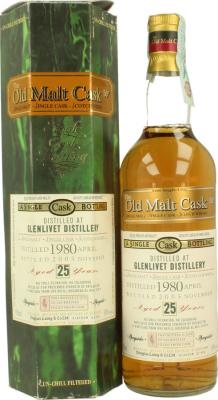 Glenlivet 1980 DL Old Malt Cask Refill Hogshead 50% 700ml