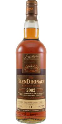 Glendronach 2002 Single Cask Virgin Oak Hogshead #4523 Versailles Dranken Nijmegen 55.9% 700ml