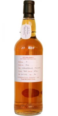 Springbank 2002 Duty Paid Sample For Trade Purposes Only Fresh Sherry Hogshead Rotation 184 49.4% 700ml