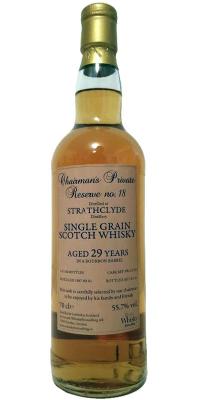 Strathclyde 1987 SWf Chairman's Private Reserve #18 Bourbon Cask SW-C1701 55.7% 700ml