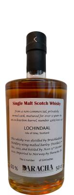 Lochindaal 2010 Private Cask Bottling Bourbon Barrel 4365/2010 60% 500ml