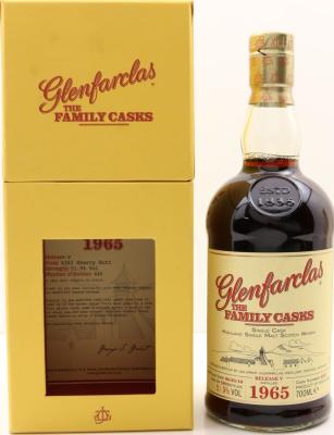 Glenfarclas 1965 The Family Casks Release V Sherry Butt #4362 51.9% 700ml