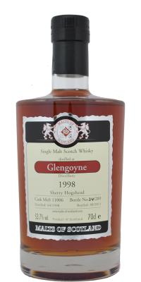 Glengoyne 1998 MoS Sherry Hogshead 53.7% 700ml