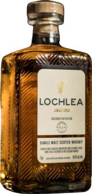 Lochlea 2018 Single Cask Shaved and toasted American Oak Ex-Wine Aberdeen Whisky Shop 60.3% 700ml