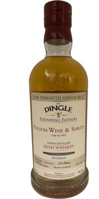 Dingle 2014 Founding Fathers Bottling Bourbon Folsom Wine and Spirits 59.8% 750ml