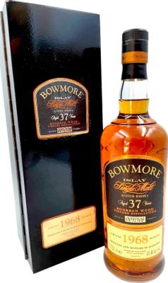 Bowmore 1968 Vintage Distillation Bourbon Wood 43.4% 750ml