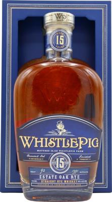 WhistlePig 15yo Vermont Estate Oak Finish 46% 700ml