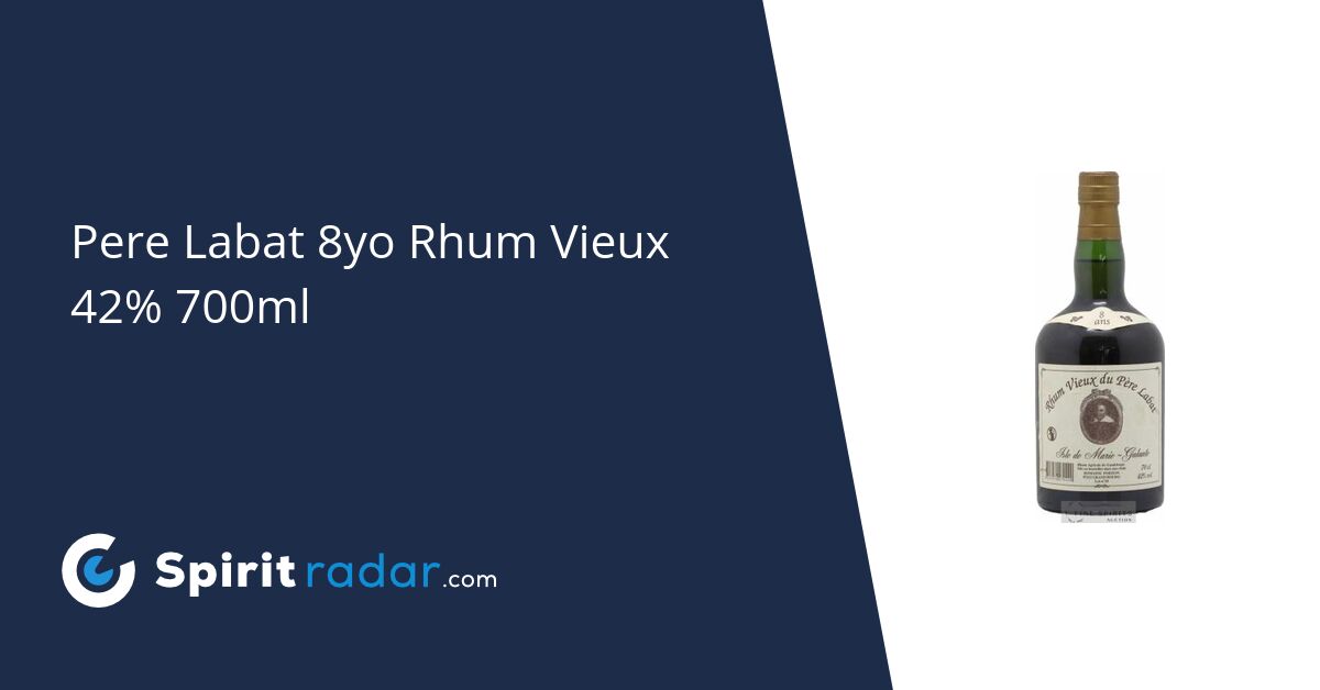 Pere Labat 8yo Rhum Vieux 42% 700ml - Spirit Radar