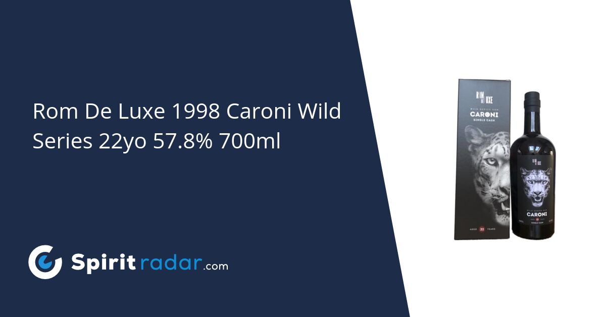 RomDeLuxe 1998 Caroni Wild Series 22yo 57.8% 700ml - Spirit Radar