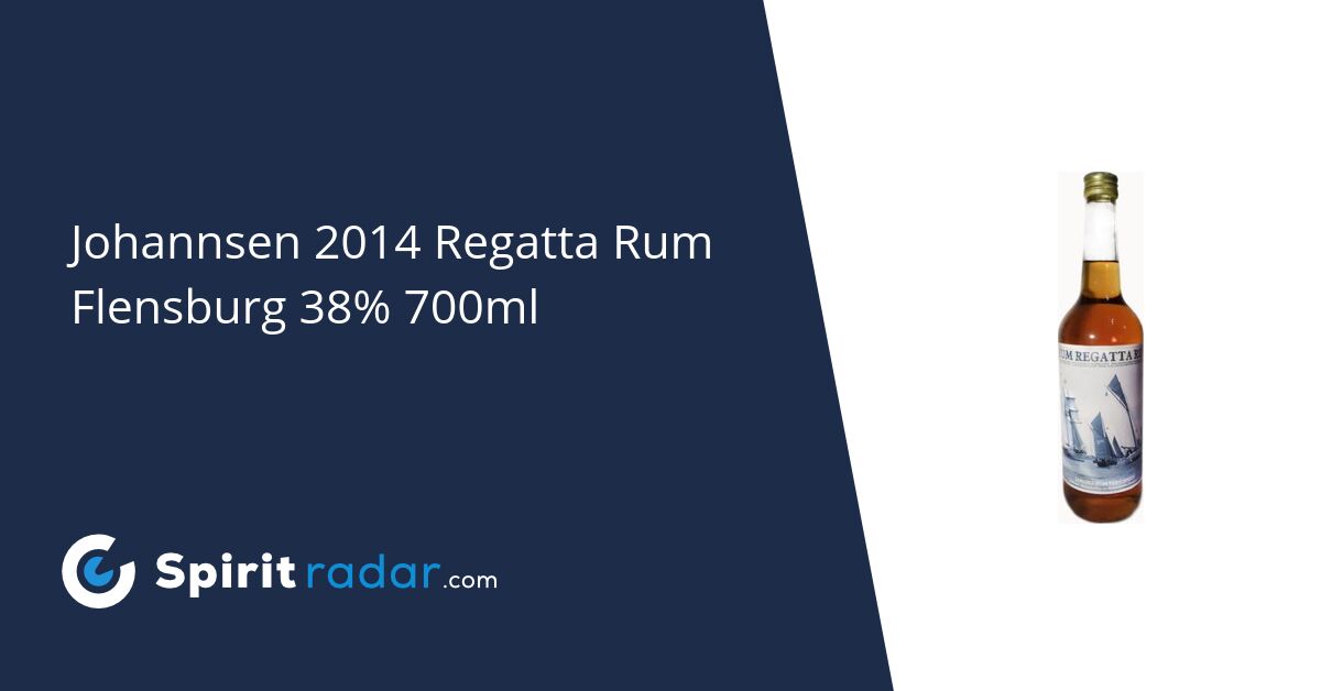 Johannsen 2014 Regatta Rum Flensburg 38 700ml Spirit Radar